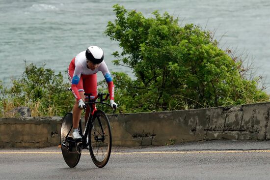 2016 Summer Olympics. Cycling. Women. Individual road race