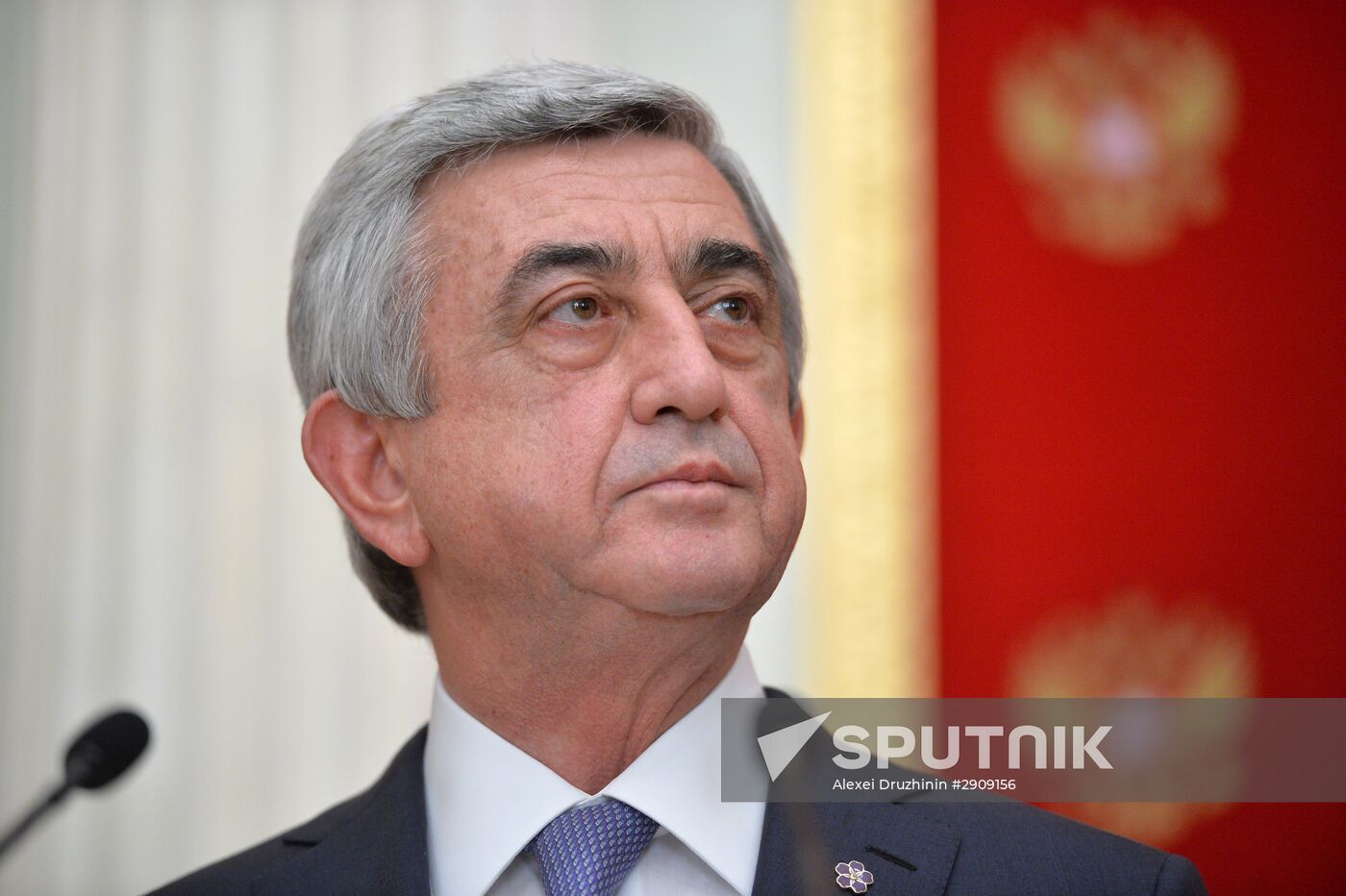 President Putin meets with Armenian President Sargsyan