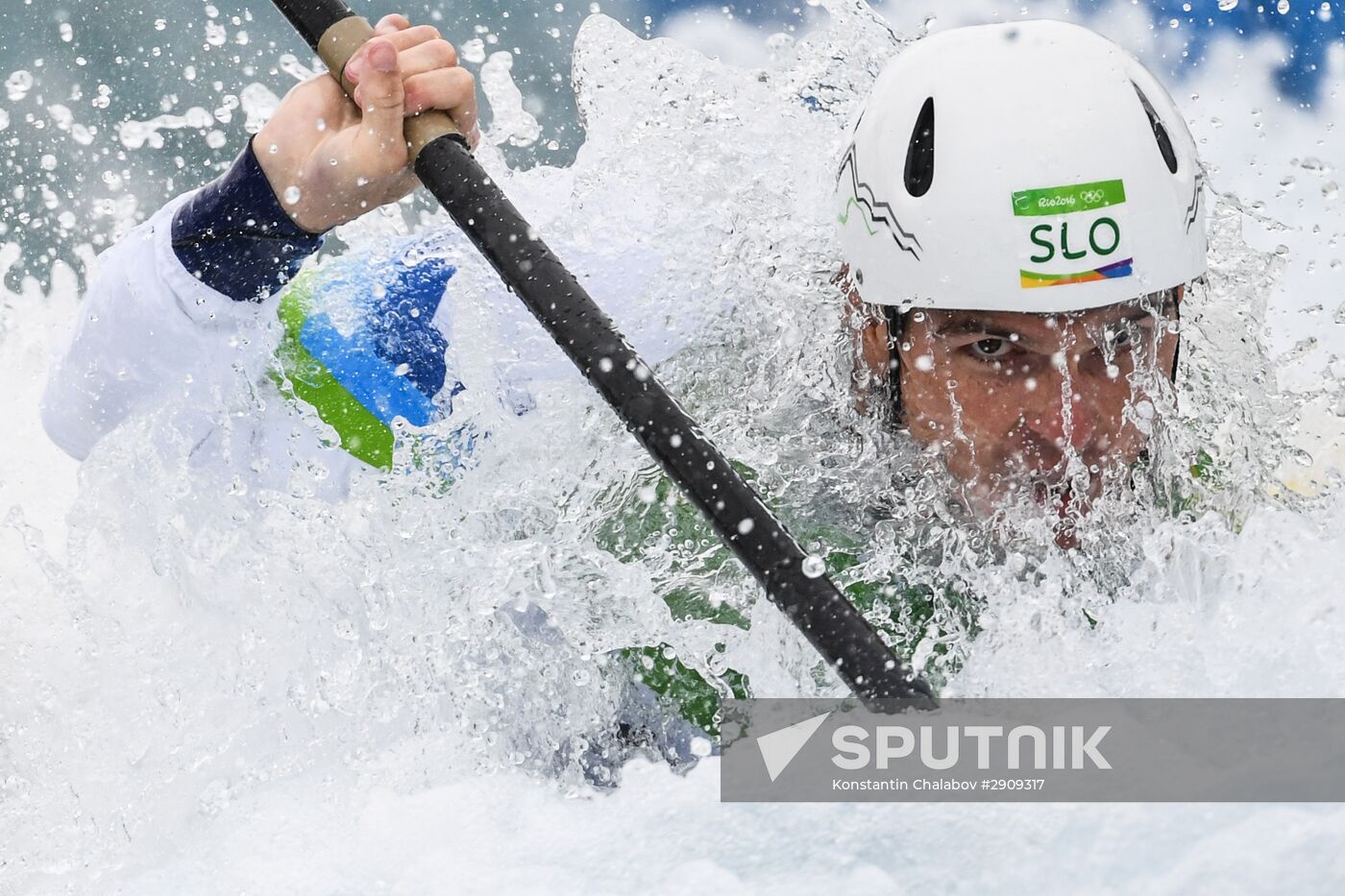 2016 Summer Olympics. Whitewater slalom. Men. Kayak 1