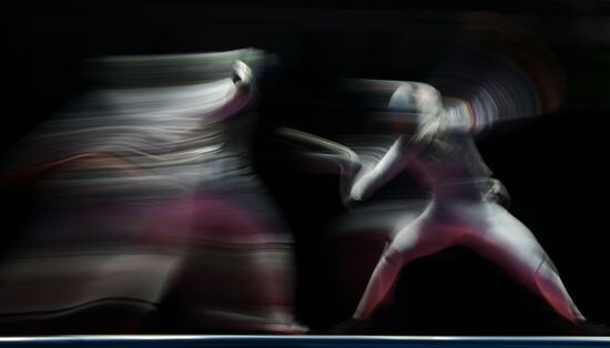2016 Summer Olympics. Fencing. Women. Individual foil