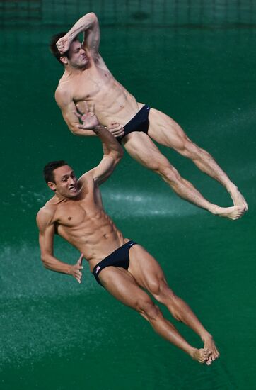 2016 Summer Olympics. Synchronized diving. Men. 3m springboard