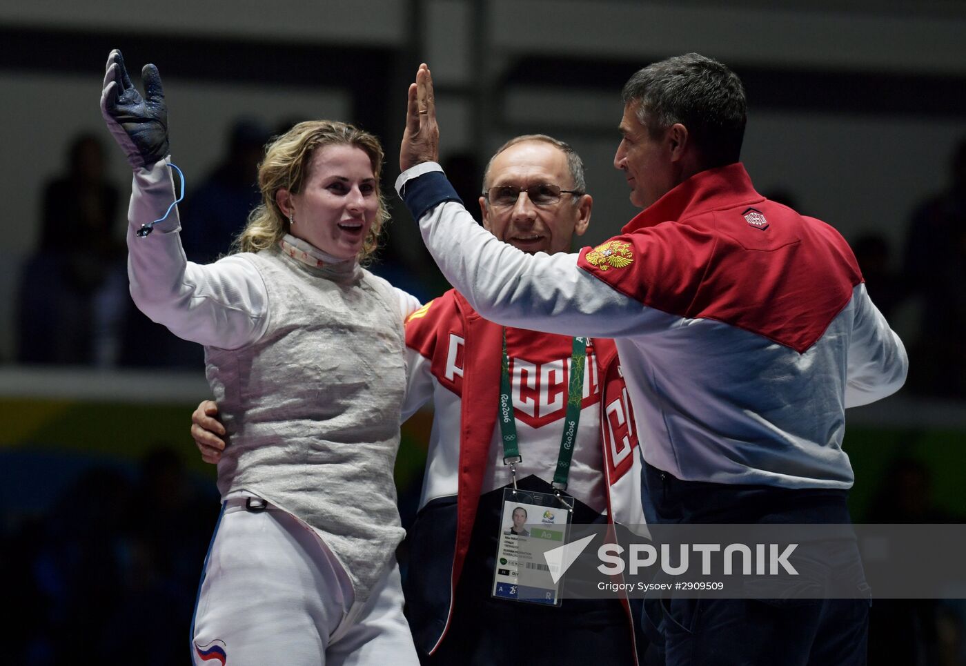 2016 Summer Olympics. Fencing. Women. Individual foil