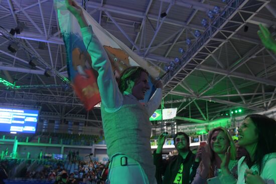 2016 Summer Olympics. Fencing. Women. Individual foil