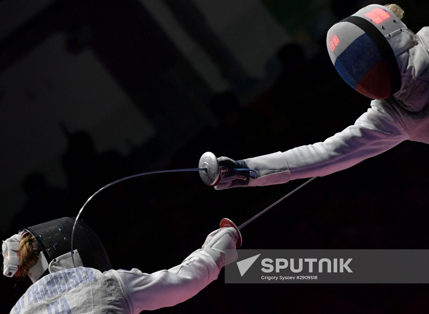 2016 Summer Olympics. Fencing. Women. Individual foil