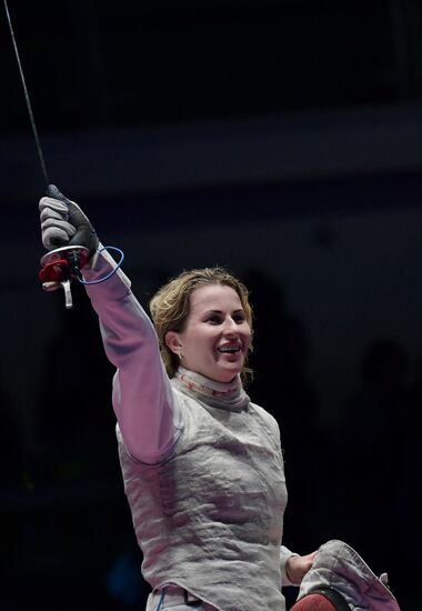 2016 Summer Olympics. Fencing. Women. Individual foil