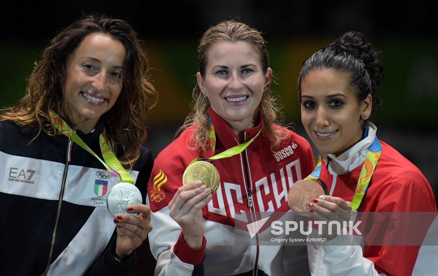 2016 Olympic Games. Fencing. Women. Foil