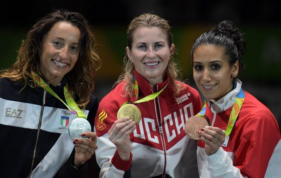 2016 Olympic Games. Fencing. Women. Foil