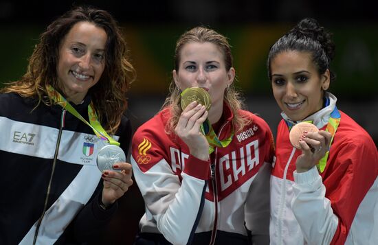 2016 Olympic Games. Fencing. Women. Foil