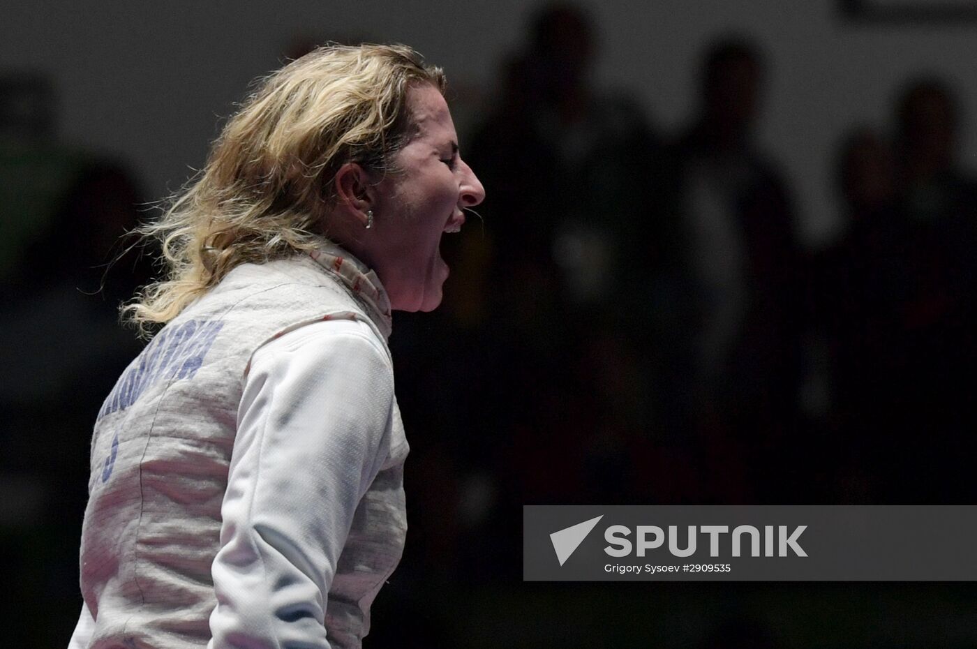 2016 Summer Olympics. Fencing. Women. Individual foil