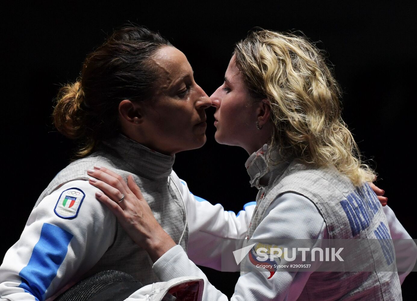 2016 Summer Olympics. Fencing. Women. Individual foil