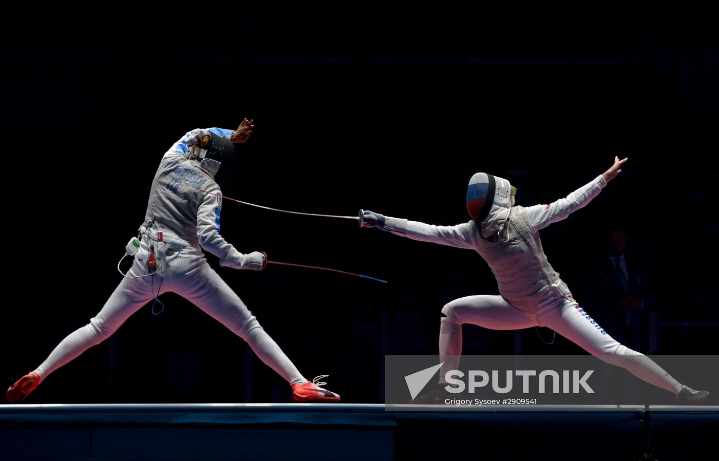 2016 Summer Olympics. Fencing. Women. Individual foil