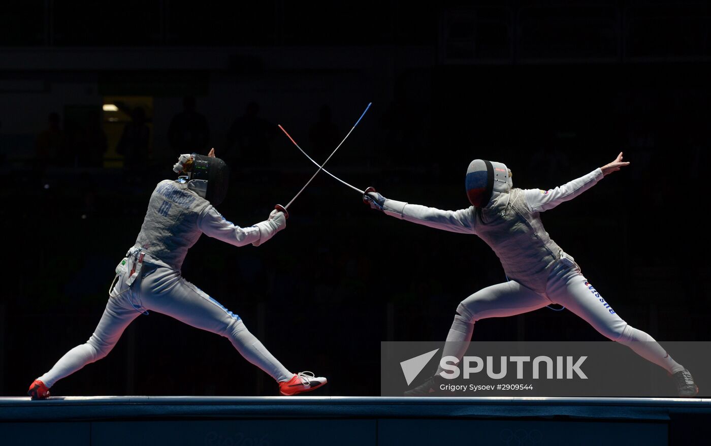 2016 Summer Olympics. Fencing. Women. Individual foil