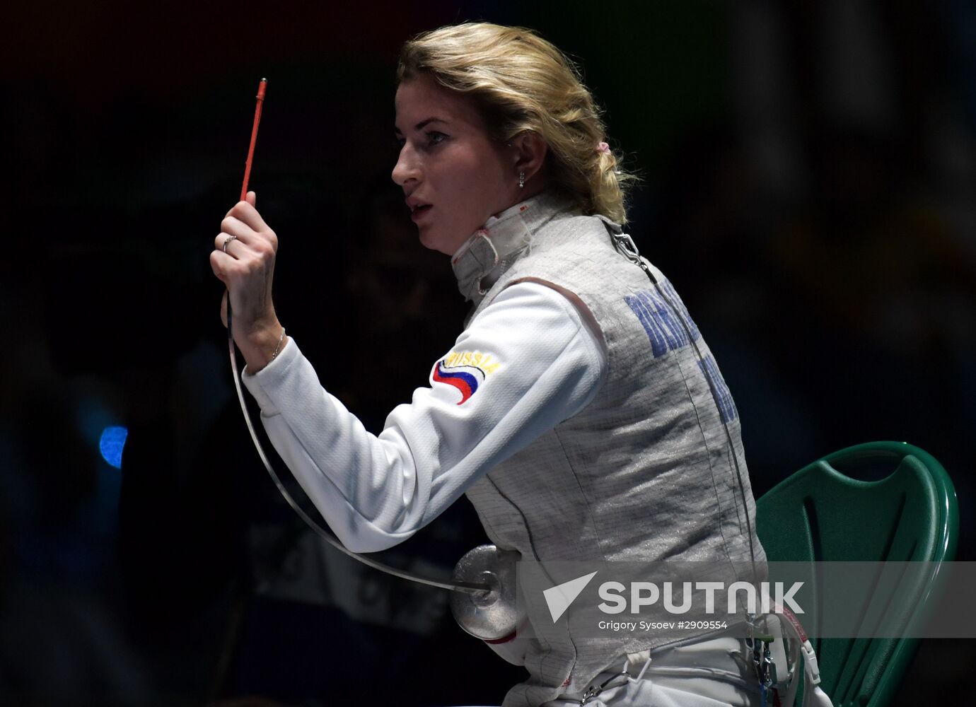 2016 Summer Olympics. Fencing. Women. Individual foil