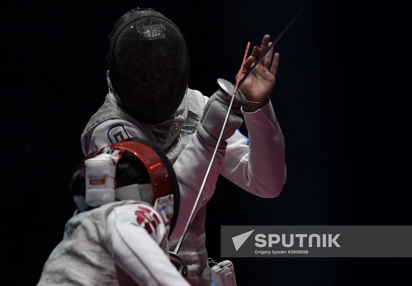 2016 Summer Olympics. Fencing. Women. Individual foil