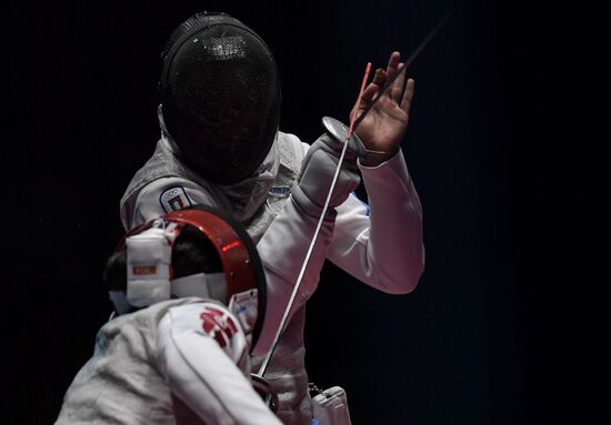 2016 Summer Olympics. Fencing. Women. Individual foil