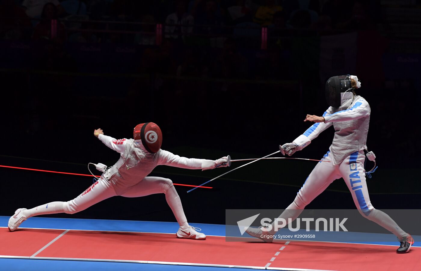 2016 Summer Olympics. Fencing. Women. Individual foil