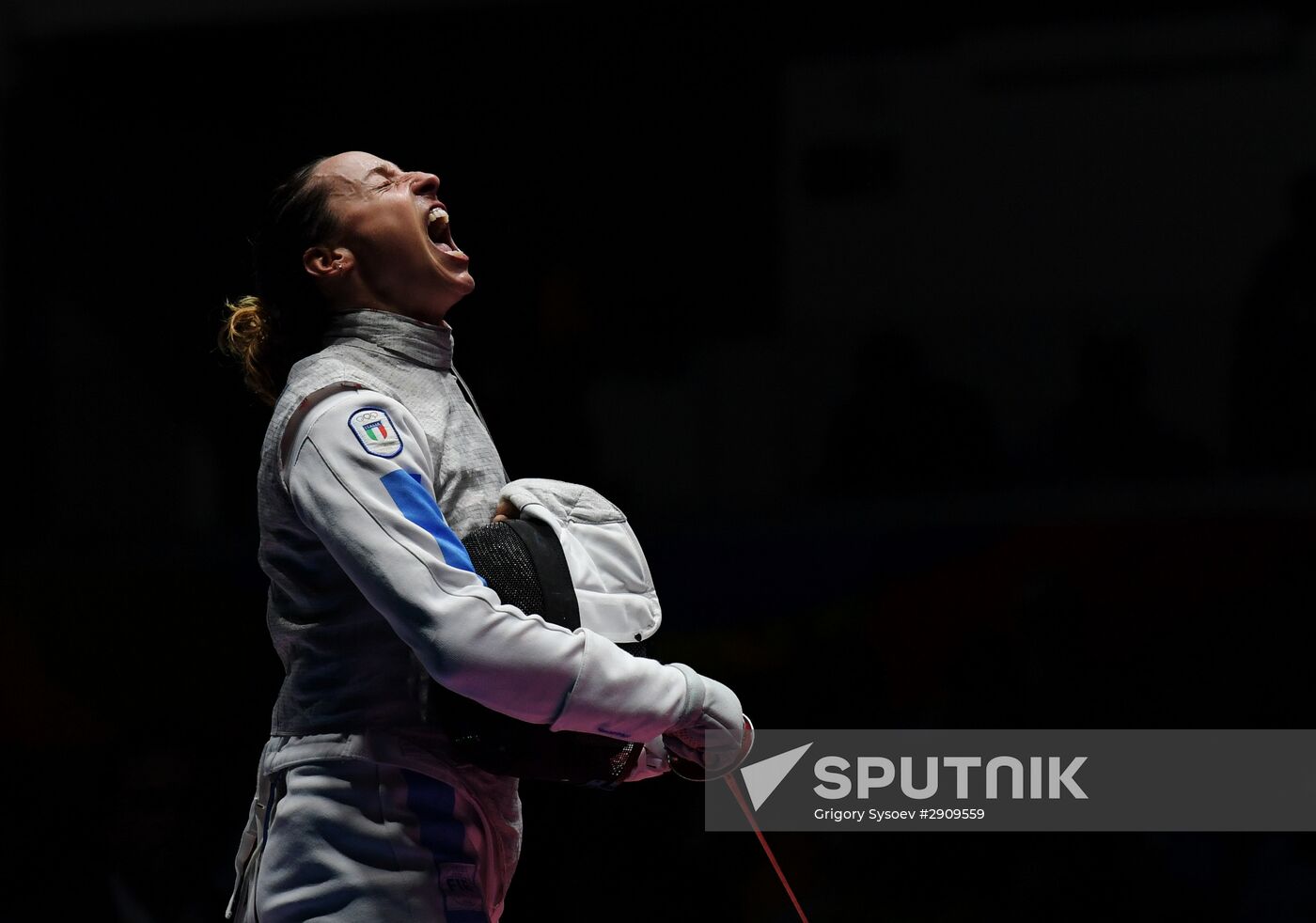 2016 Summer Olympics. Fencing. Women. Individual foil