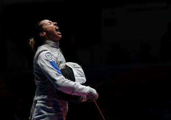 2016 Summer Olympics. Fencing. Women. Individual foil
