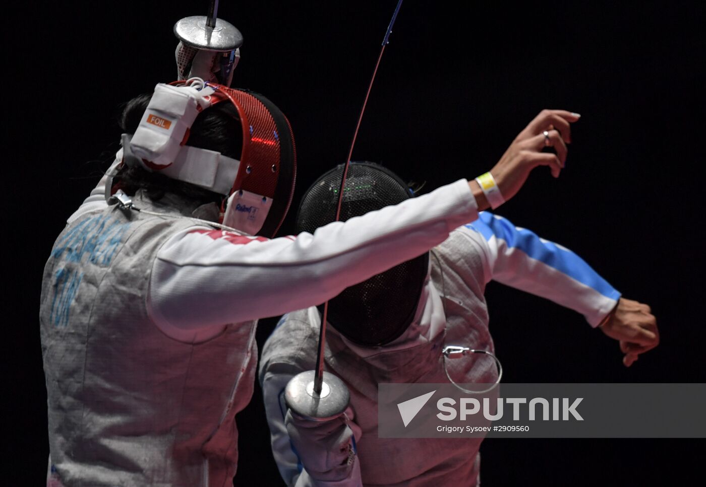 2016 Summer Olympics. Fencing. Women. Individual foil