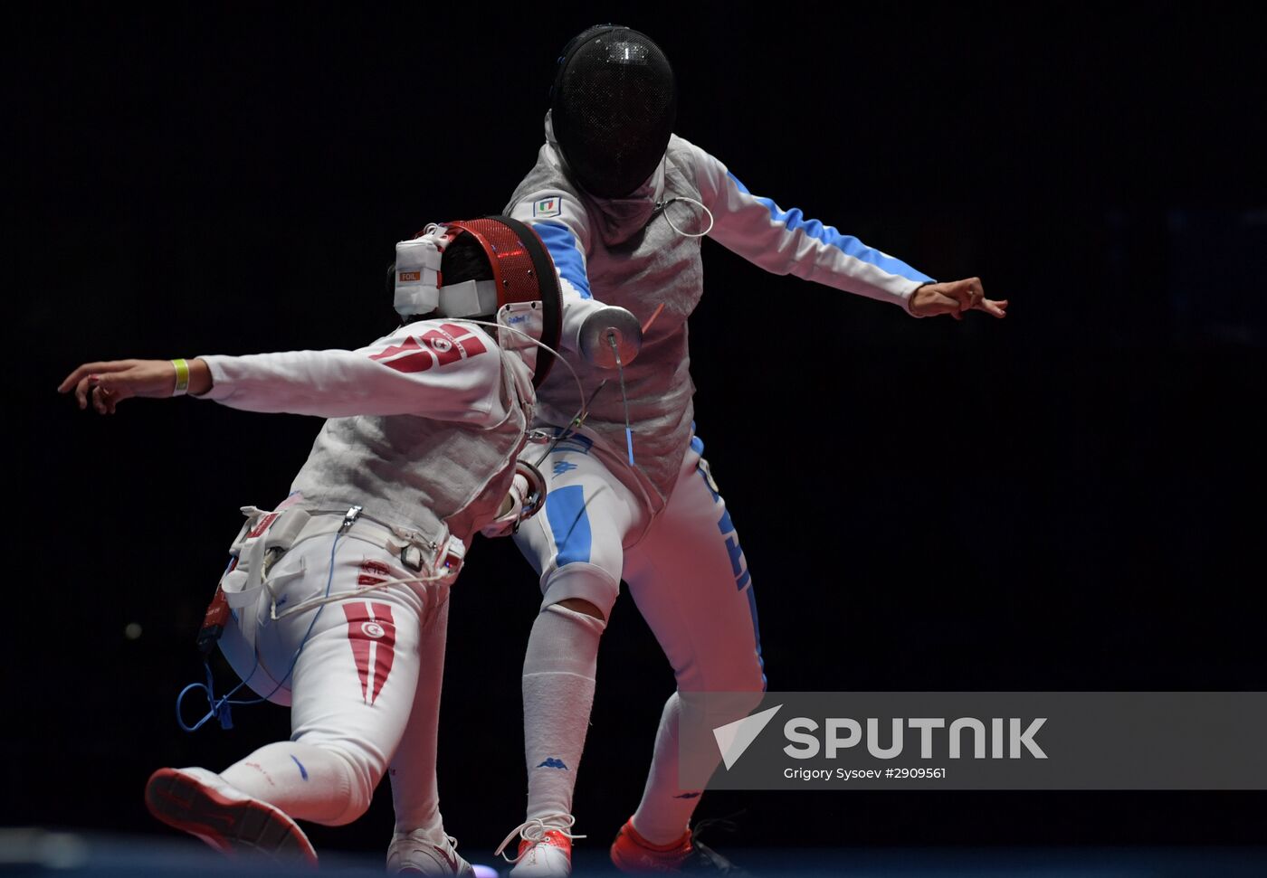 2016 Summer Olympics. Fencing. Women. Individual foil