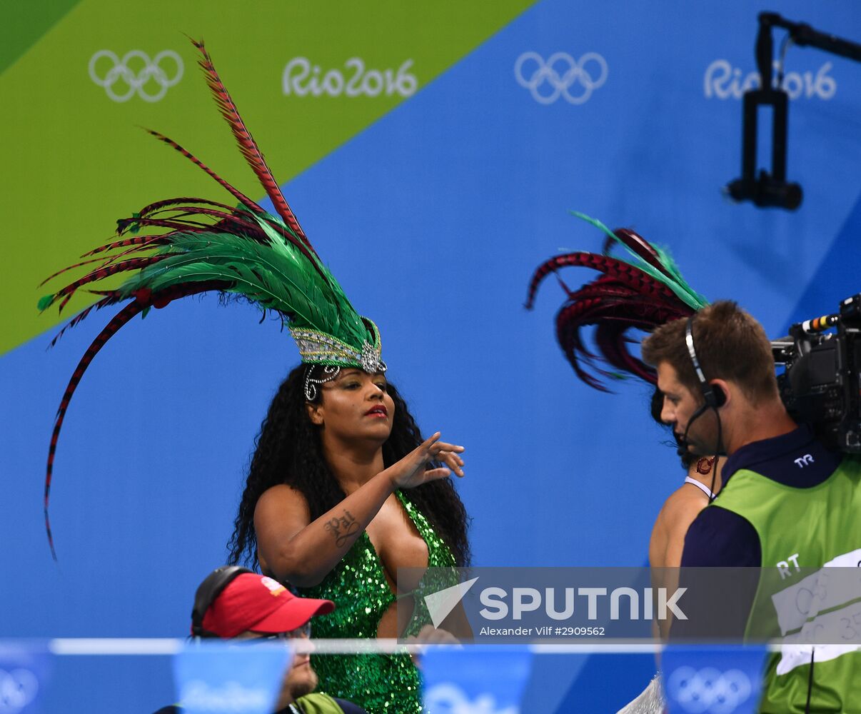 2016 Summer Olympics. Swimming. Day Five