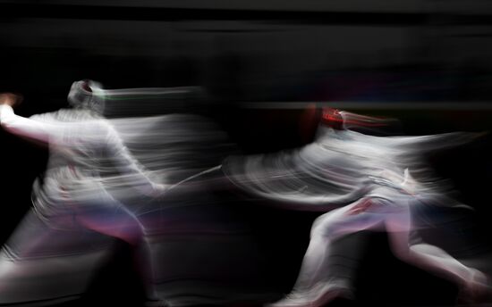 2016 Summer Olympics. Fencing. Women. Individual foil