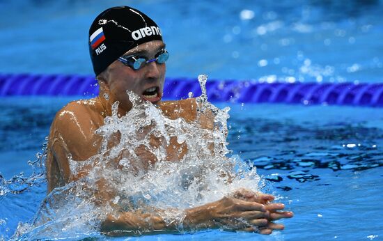 2016 Summer Olympics. Swimming. Day Five