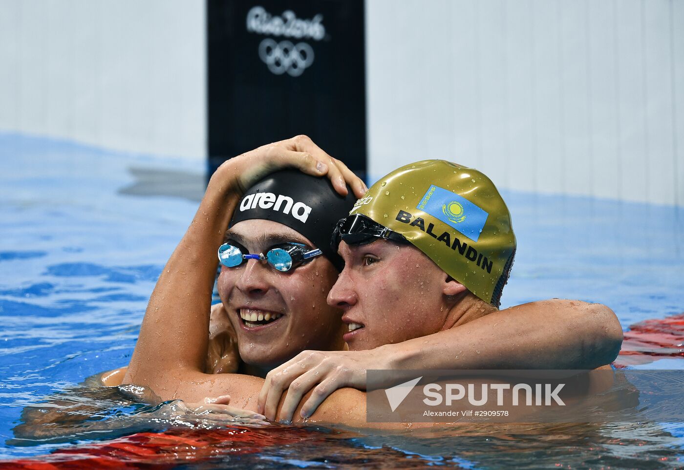 2016 Summer Olympics. Swimming. Day Five