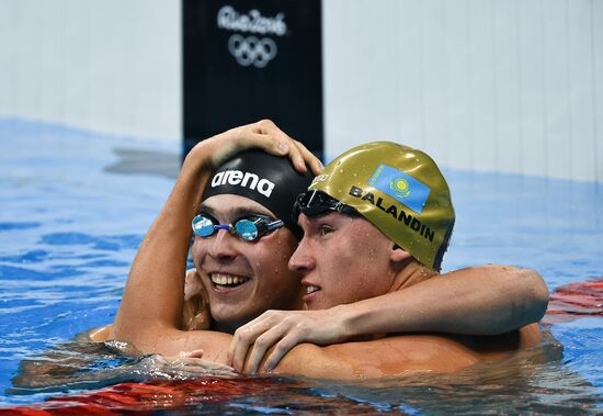 2016 Summer Olympics. Swimming. Day Five
