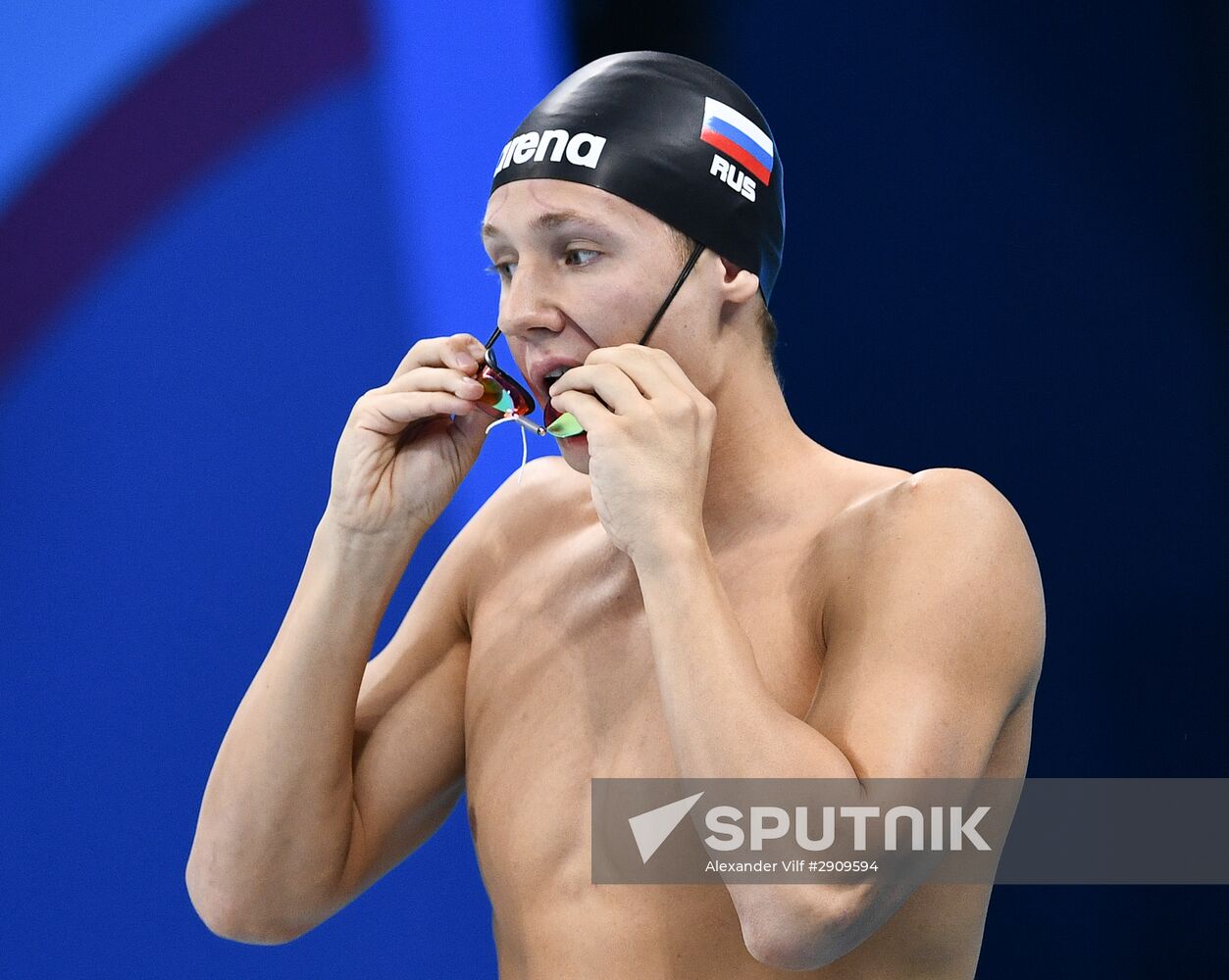 2016 Summer Olympics. Swimming. Day Five