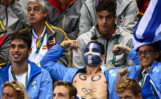 2016 Summer Olympics. Swimming. Day Five