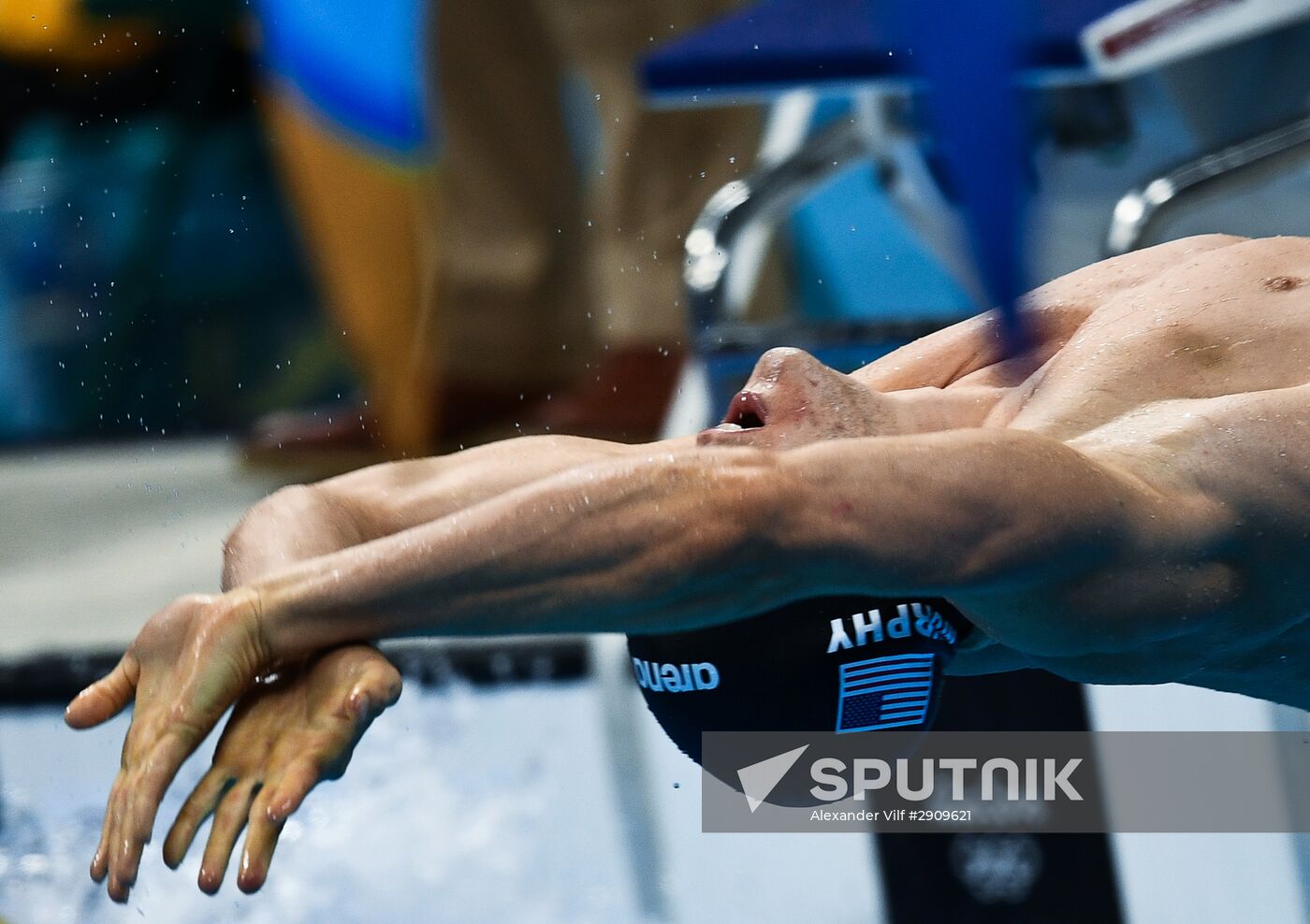 2016 Summer Olympics. Swimming. Day Five