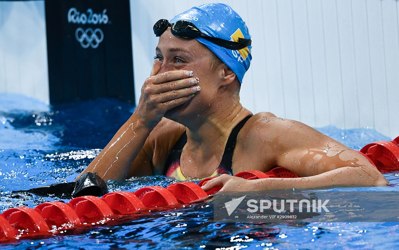 2016 Summer Olympics. Swimming. Day Five