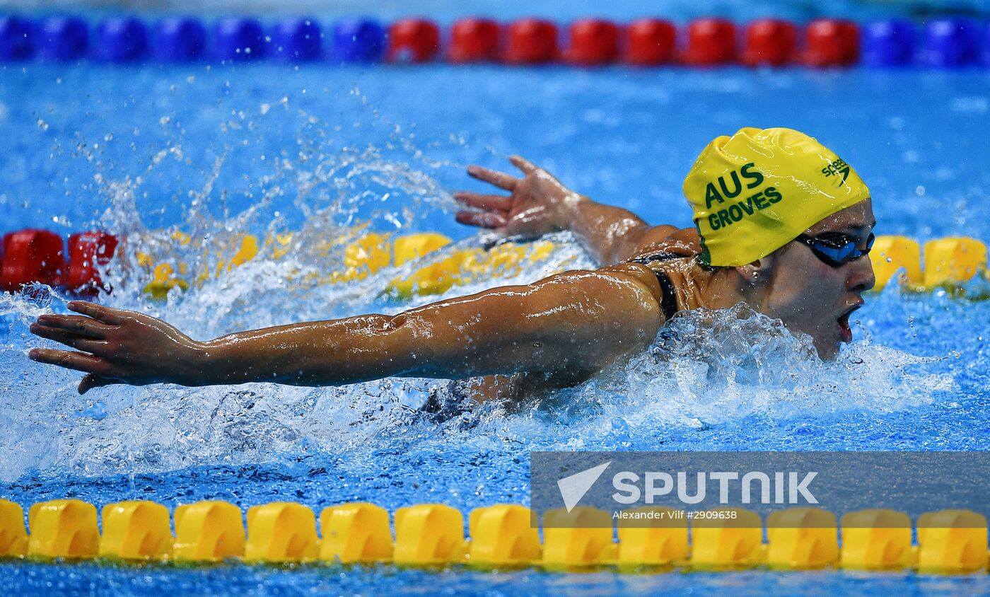 2016 Summer Olympics. Swimming. Day Five