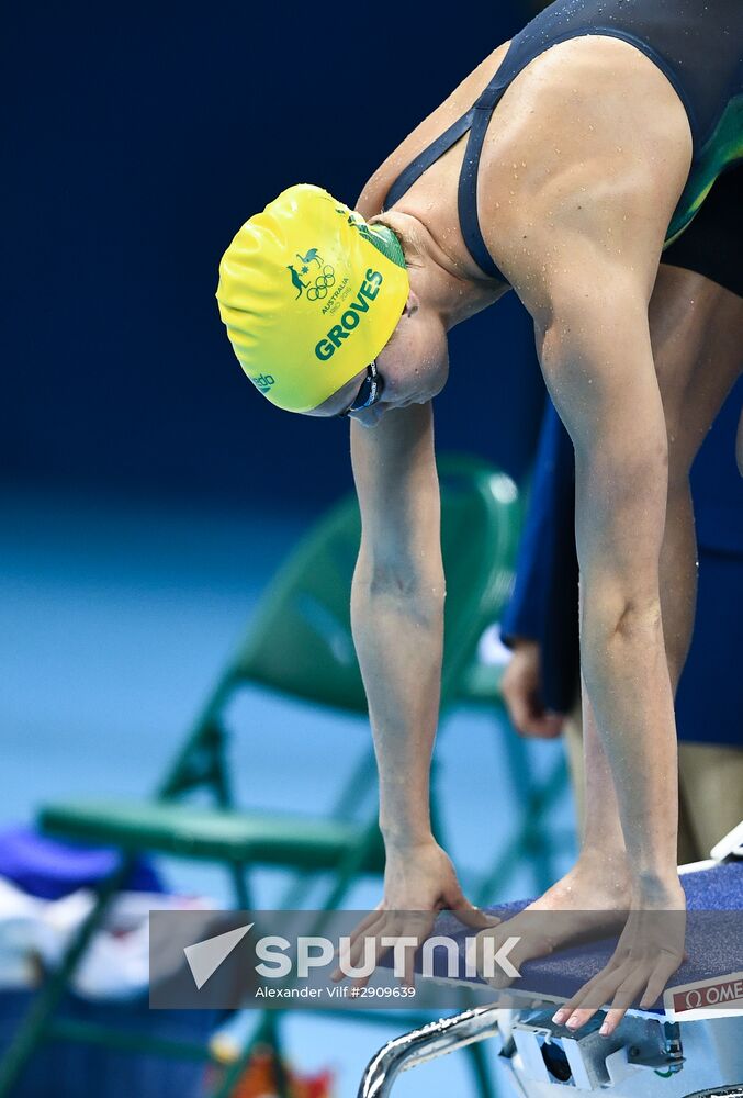 2016 Summer Olympics. Swimming. Day Five