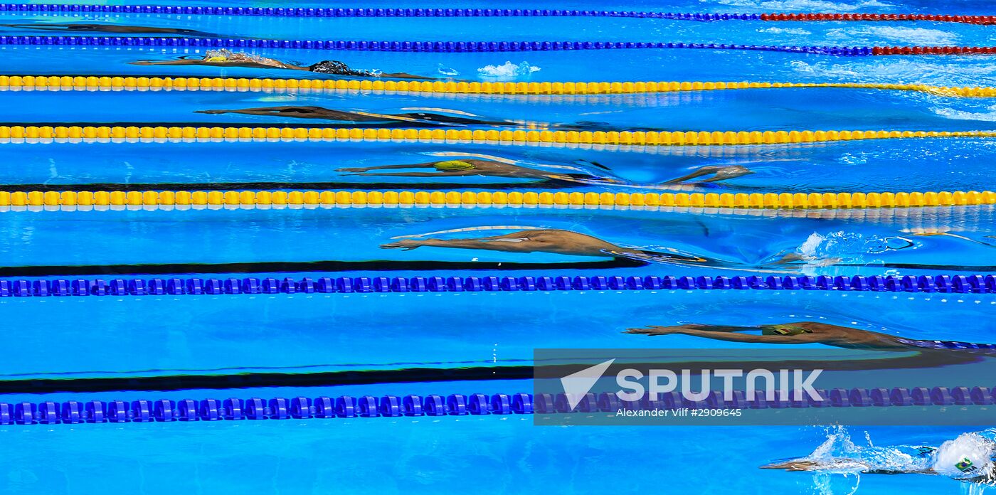 2016 Summer Olympics. Swimming. Day Five