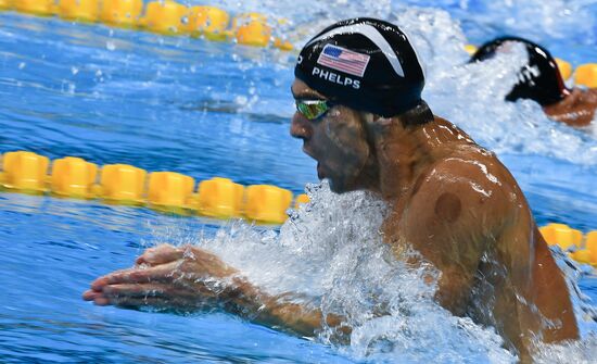 2016 Summer Olympics. Swimming. Day Five