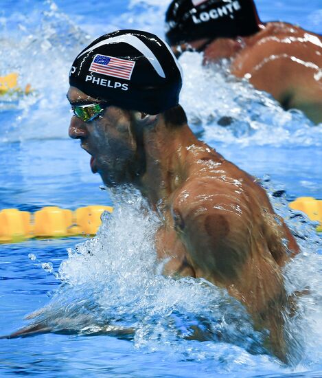 2016 Summer Olympics. Swimming. Day Five