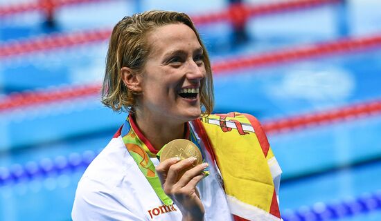 2016 Summer Olympics. Swimming. Day Five