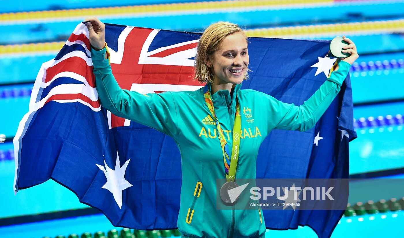 2016 Summer Olympics. Swimming. Day Five