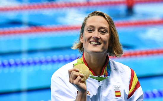 2016 Summer Olympics. Swimming. Day Five