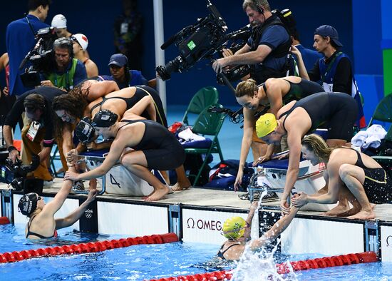 2016 Summer Olympics. Swimming. Day Five