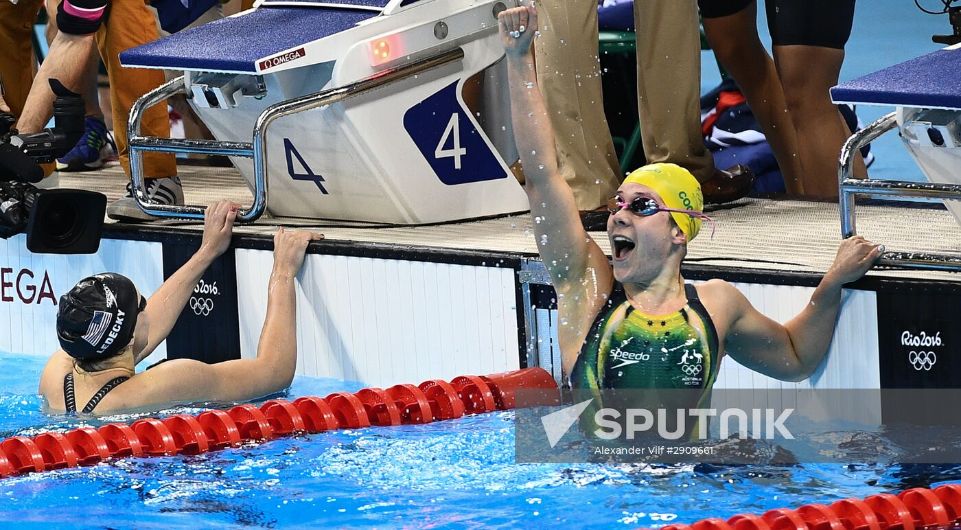 2016 Summer Olympics. Swimming. Day Five