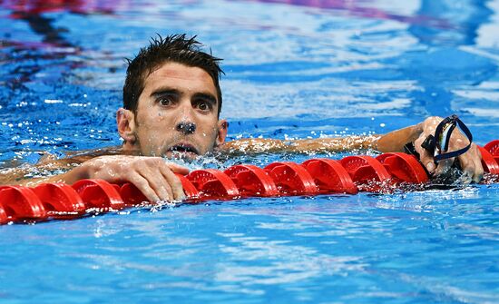 2016 Summer Olympics. Swimming. Day Five