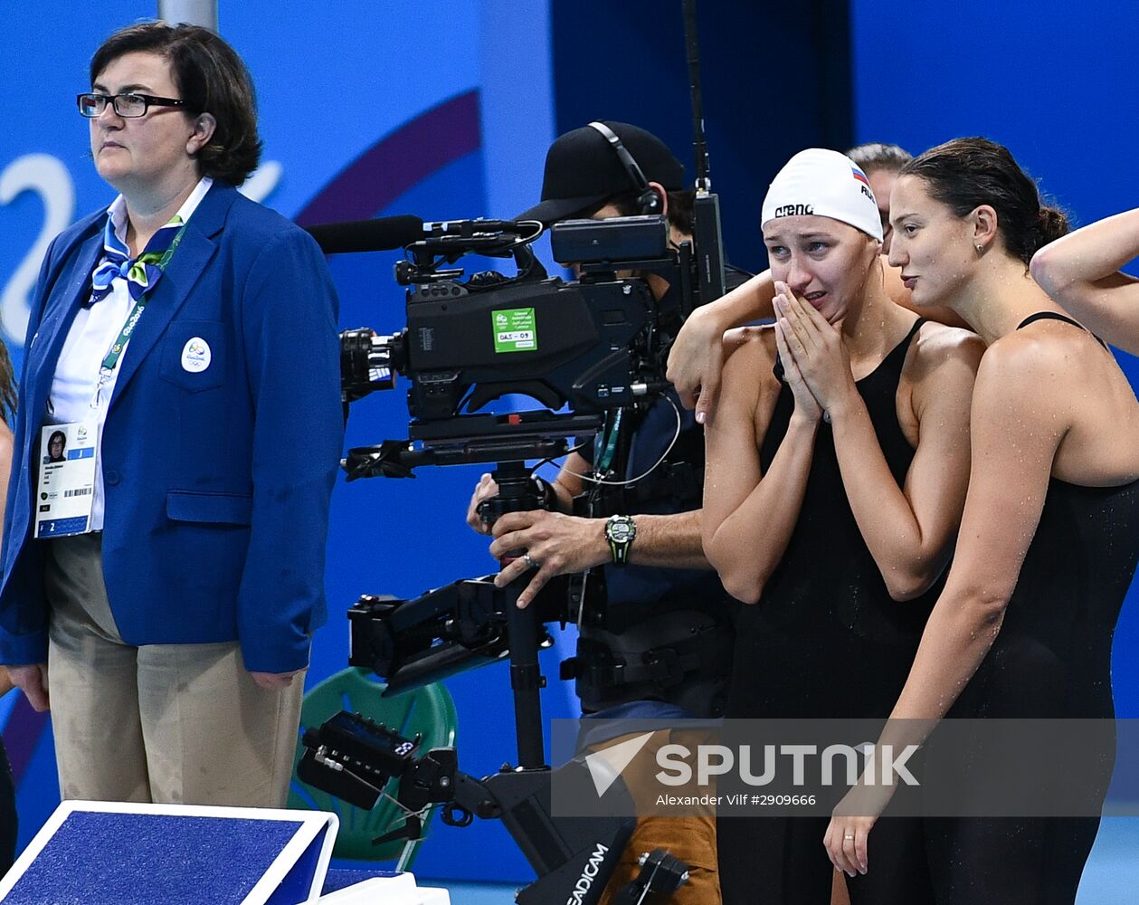 2016 Summer Olympics. Swimming. Day Five