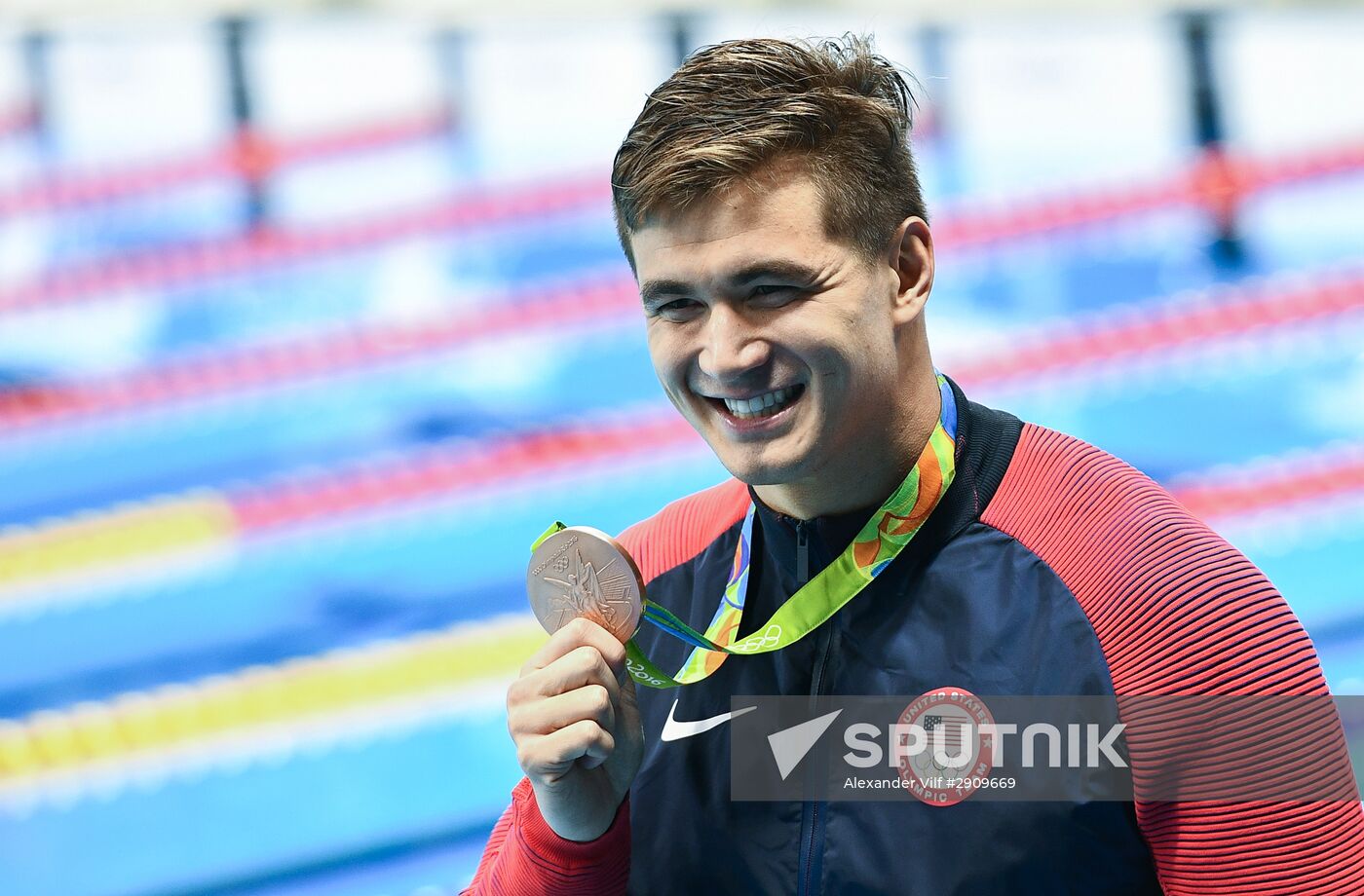 2016 Summer Olympics. Swimming. Day Five