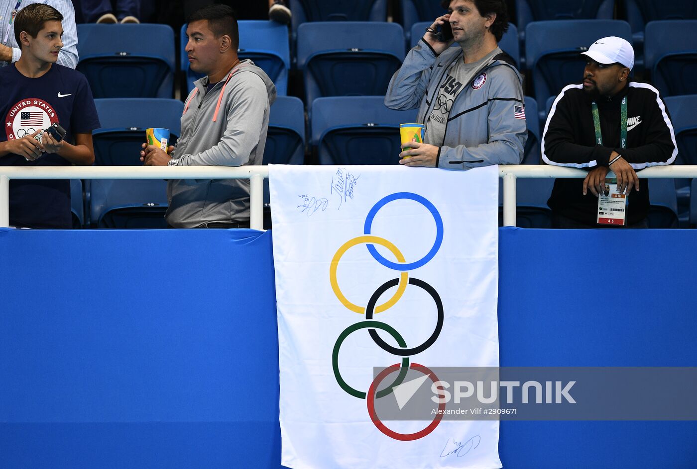 2016 Summer Olympics. Swimming. Day Five