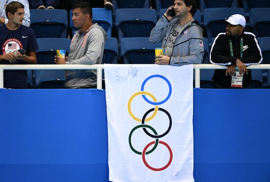 2016 Summer Olympics. Swimming. Day Five