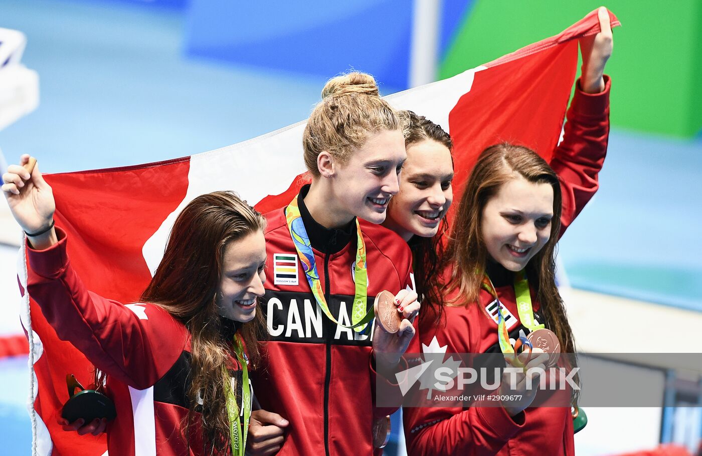 2016 Summer Olympics. Swimming. Day Five