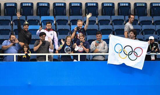 2016 Summer Olympics. Swimming. Day Five